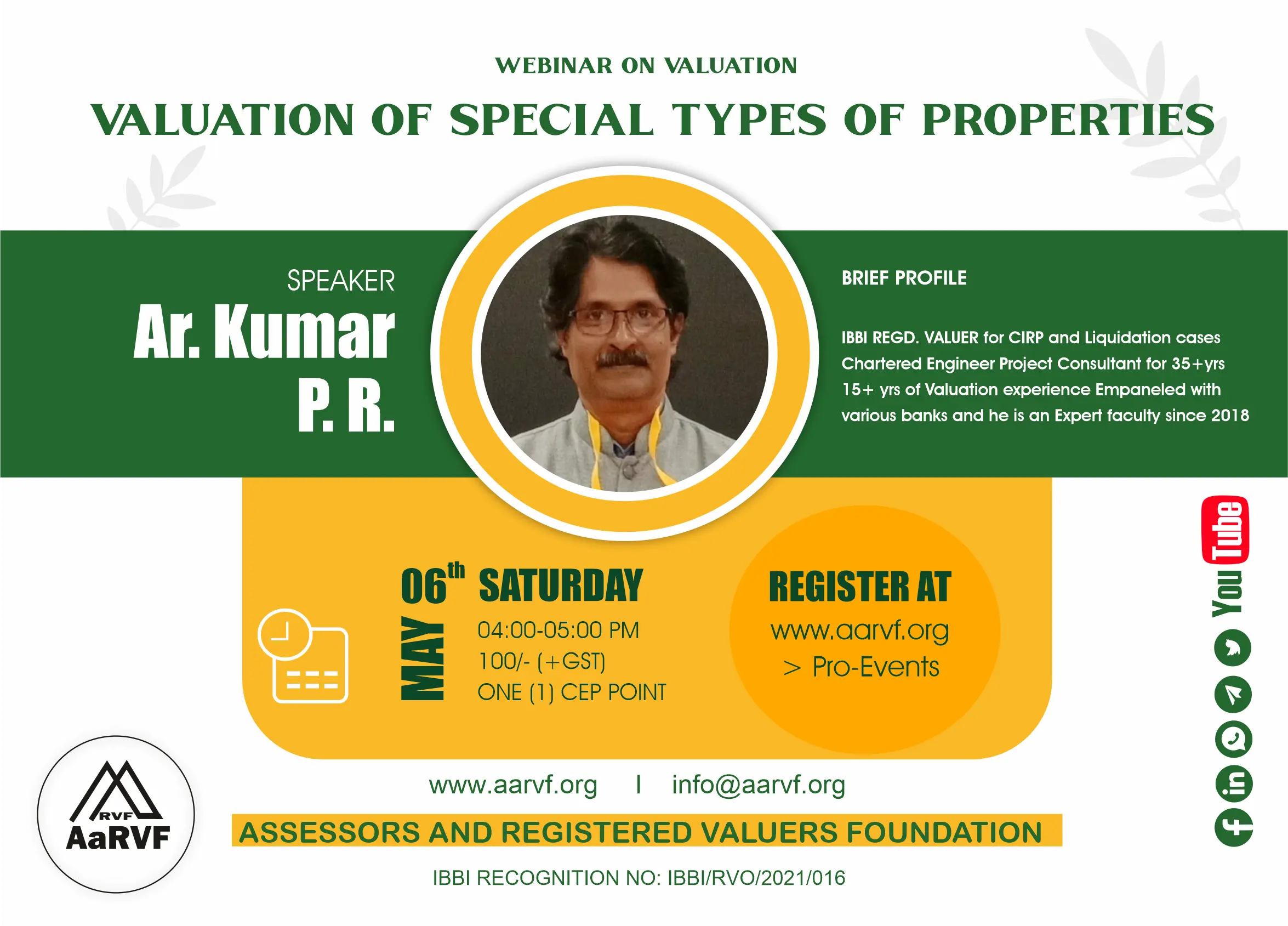 Valuation of Special Types of Properties